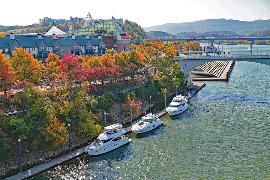 Riverwalk Chattanooga  Photograph by Dennis Baswell