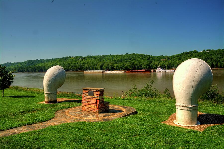 Riverfront New Richmond Ohio Photograph by Paul Lindner - Fine Art America