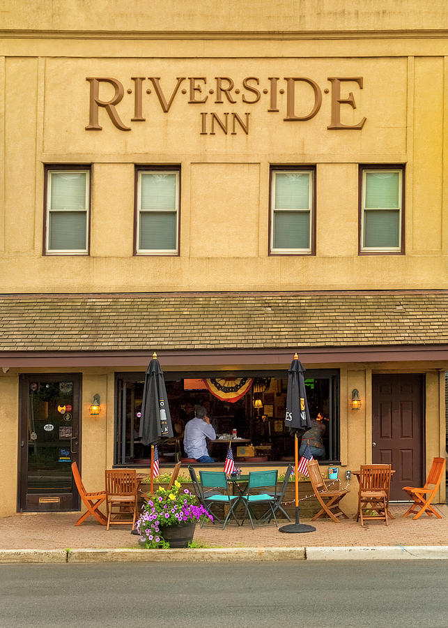 Riverside Inn Photograph by David DesRochers