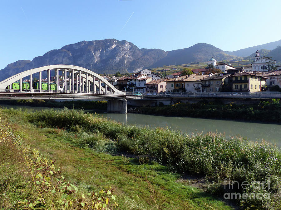 Riverside Walk - San Michele all Adige - Italy Photograph by Phil Banks