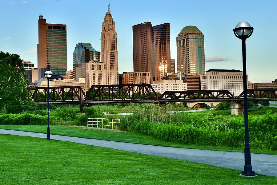 Riverwalk Close Up 2021 Columbus Ohio Photograph by Frozen in Time Fine ...