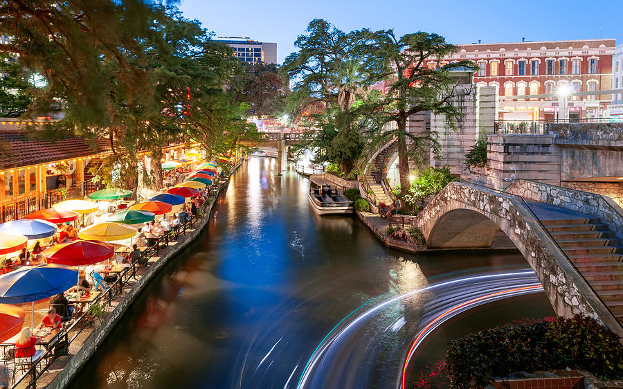 Riverwalk, San Antonio, Texas, America Photograph by Joe Daniel Price