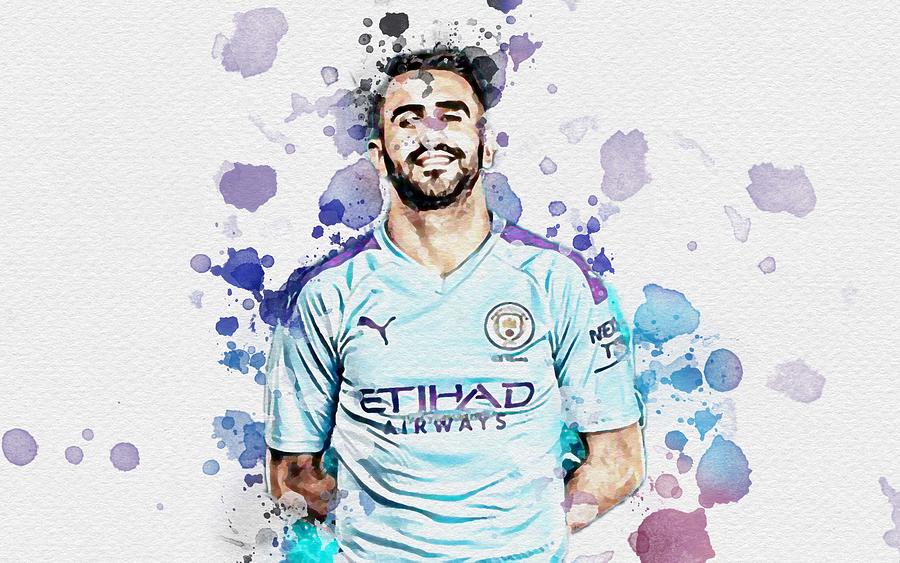 Riyad Mahrez Season 2019 Algerian Footballers Midfielder Manchester 