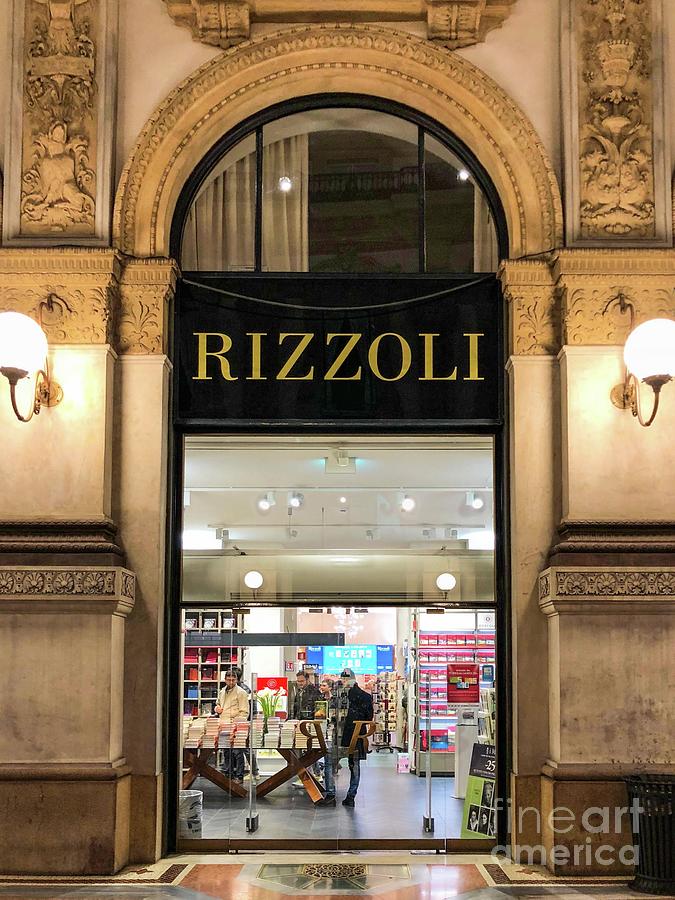 Rizzoli Bookstore Milan Photograph by Catherine Sullivan