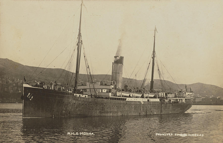 Rms Moana Photograph By David James Aldersley 