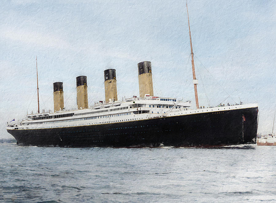 R.M.S. Titanic ART Digital Art by Geir Rosset