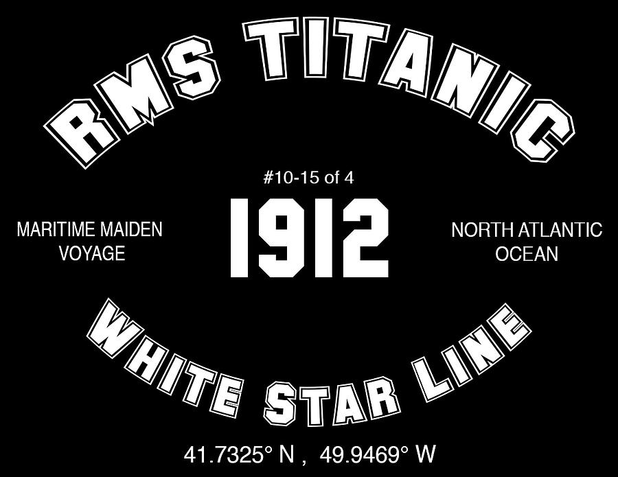 RMS TITANIC Historiconal Record Digital Art by Wunderle