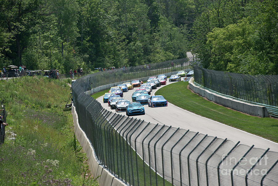 Road America Backstretch Photograph by Billy Knight