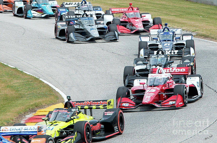Road America Turn 7 Photograph by Billy Knight