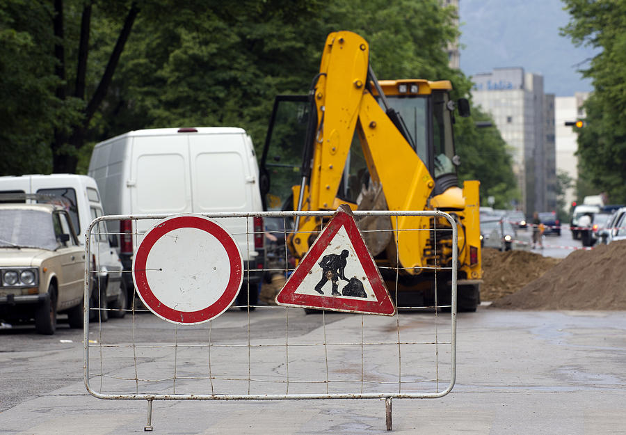 Road construction Photograph by AntonChalakov