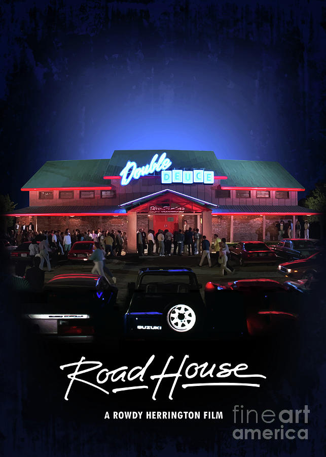 Movie Poster Digital Art - Road House by Bo Kev
