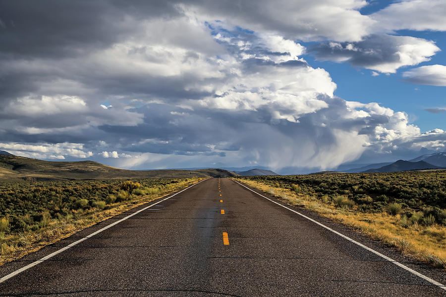 Road In Utah Photograph by Alberto Zanoni