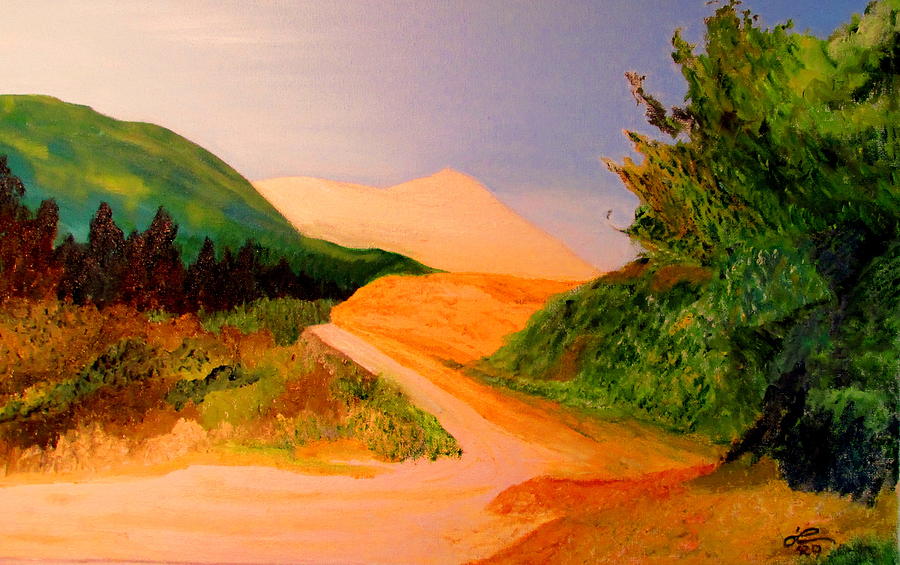 Road To Childhood 2 Painting by Bill OConnor