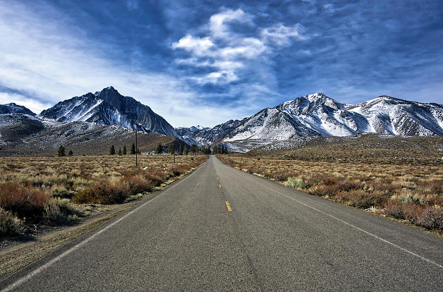 Road to convict lake Photograph by Doug Dailey