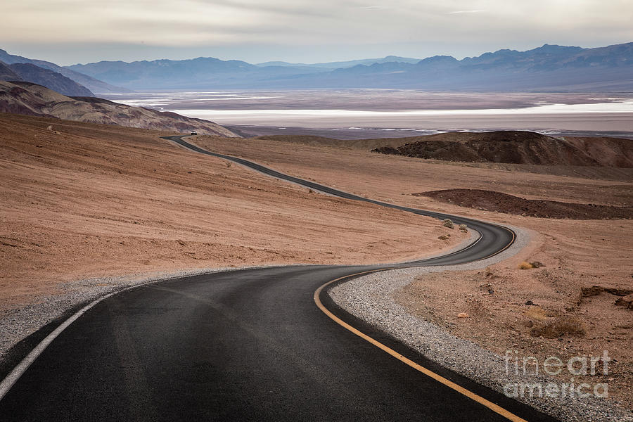 Road to Death Valley Photograph by Erin Marie Davis