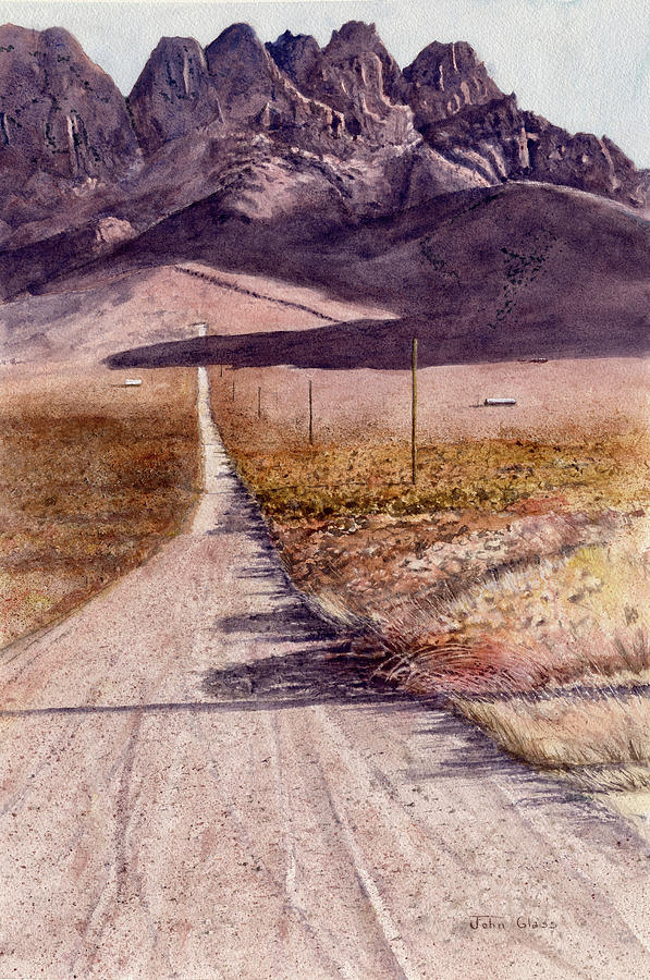 Road To Dragon Ridge Painting by John Glass