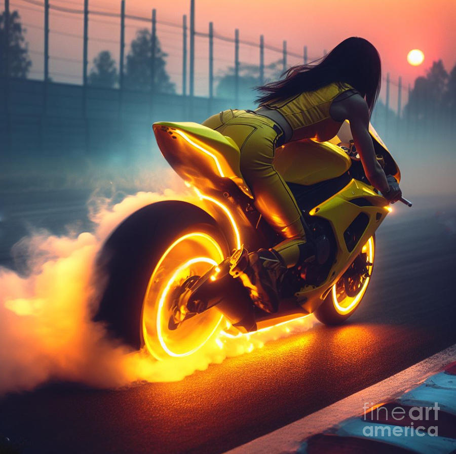Motorcycle Photograph - Road To Hell 3 by Bob Christopher