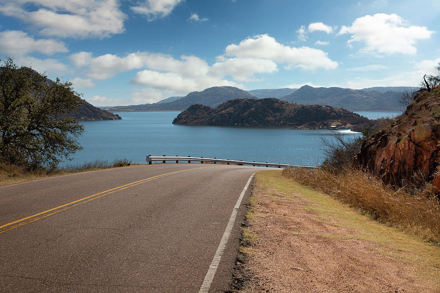 Road to Lake Altus Lugert Photograph by Ricky Barnard - Pixels