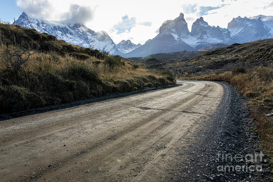Road to Los Cuernos Photograph by Erin Marie Davis
