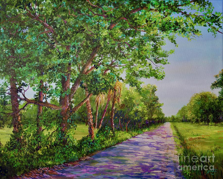 Road to Moccasin Island Painting by AnnaJo Vahle