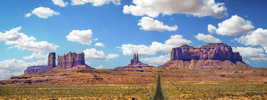 Road to Monument Valley Photograph by Rebecca Herranen