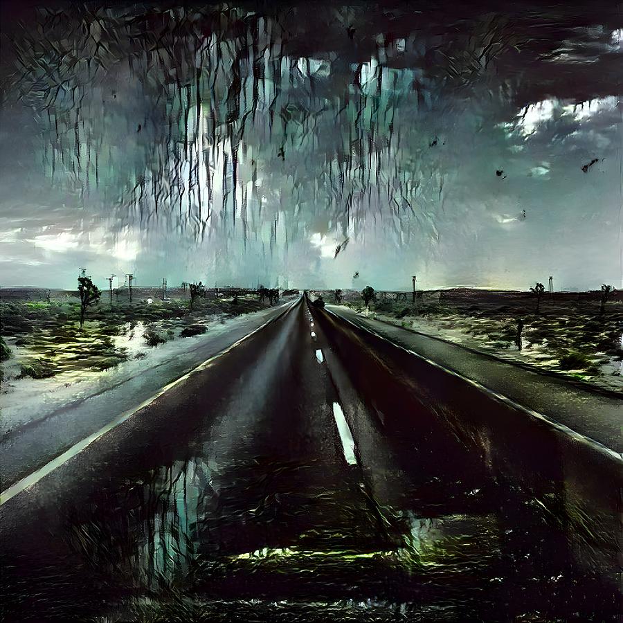 Road to Nowhere Digital Art by Beverly Read
