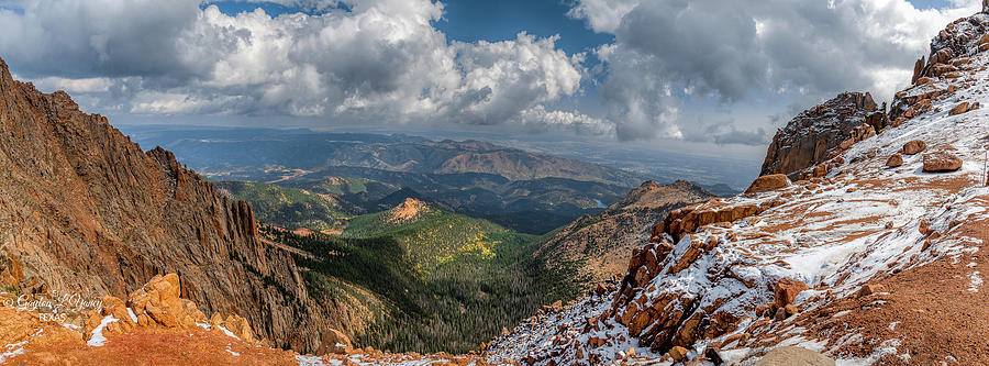 Road to Pikes Peak Summit Photograph by G Lamar Yancy