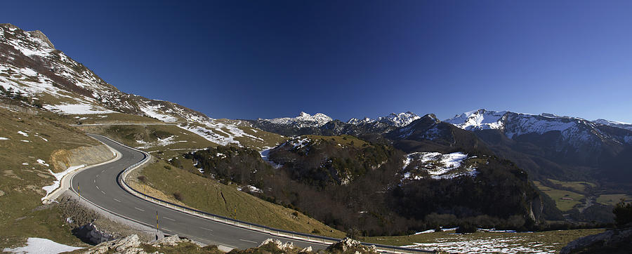 Road to Pyrenees Photograph by David Guerrero Ichaso