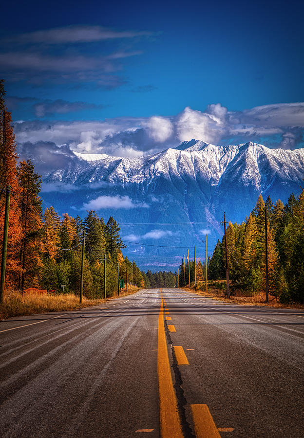 Road To The Mountains Photograph by Thomas Nay