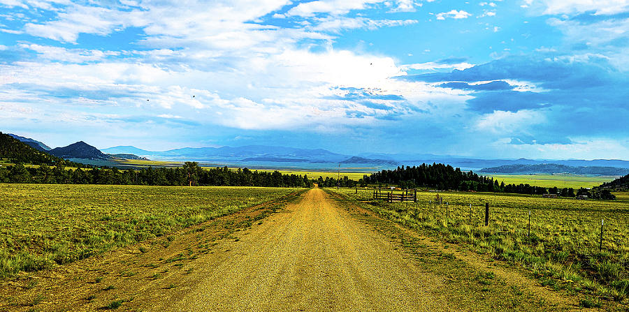 Road To The Rockies Photograph by Double AA Photography