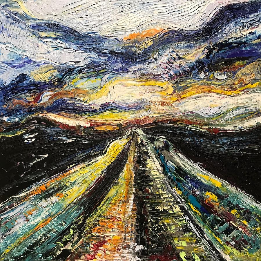 Road To Your Dreams Painting By Luca Domiro