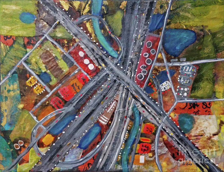 Road Trip Painting by Sharon Williams Eng