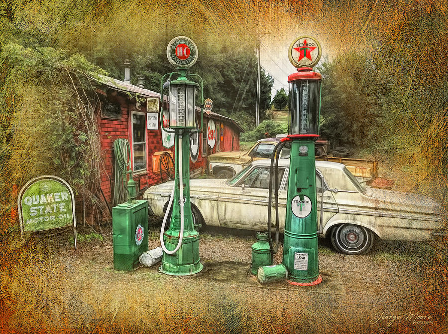 Roadside Americana Nostalgia Photograph by George Moore - Fine Art America