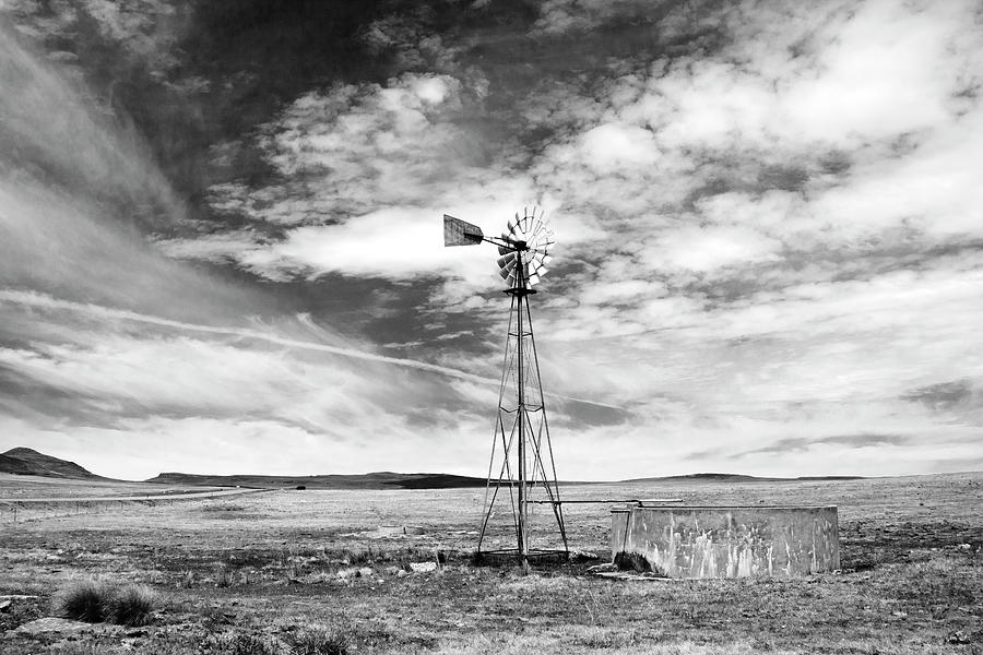 Roadside Windmill Photograph by Mia Badenhorst