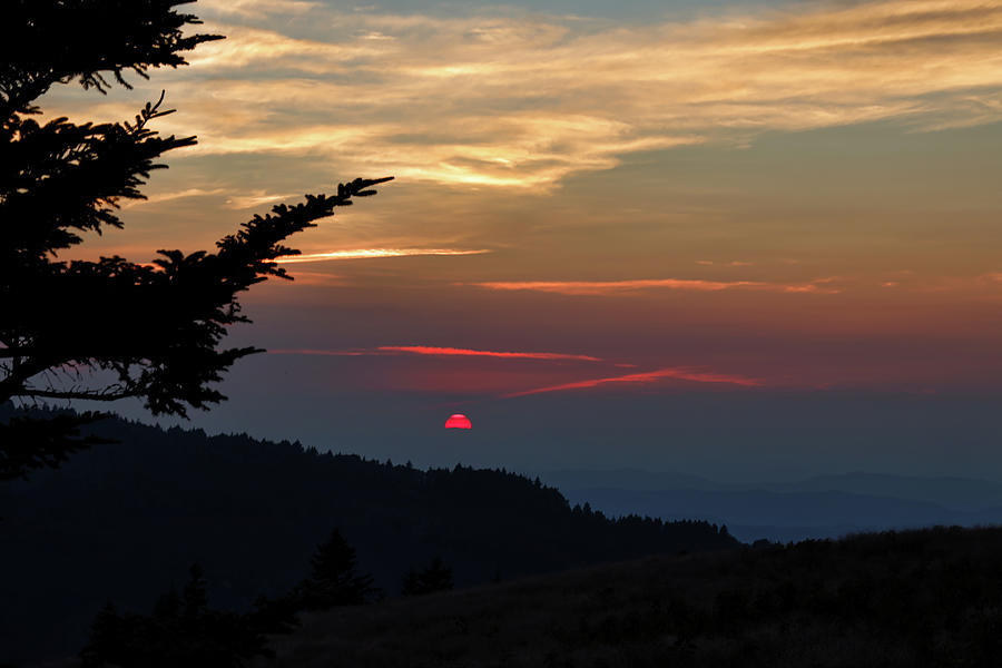 Roan Mountain Sunset Photograph by Keith Jennings - Fine Art America