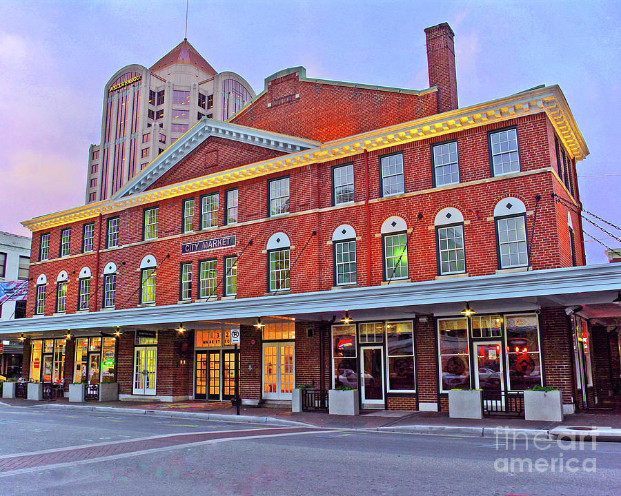 Roanoke City Market Building Photograph by Brian Seckinger | Pixels