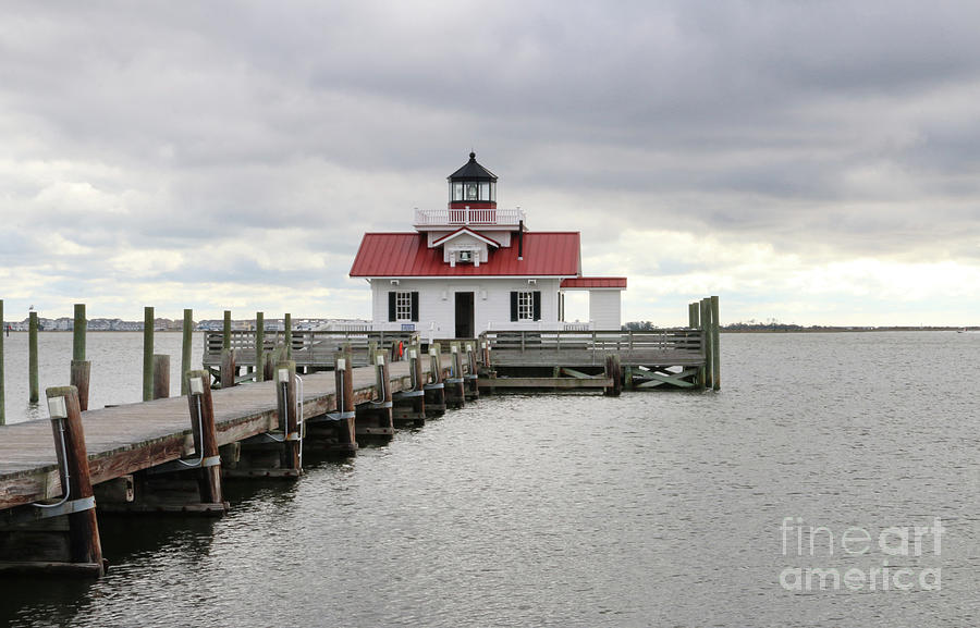 Roanoke Marshes Lighthouse 3111 Photograph by Jack Schultz