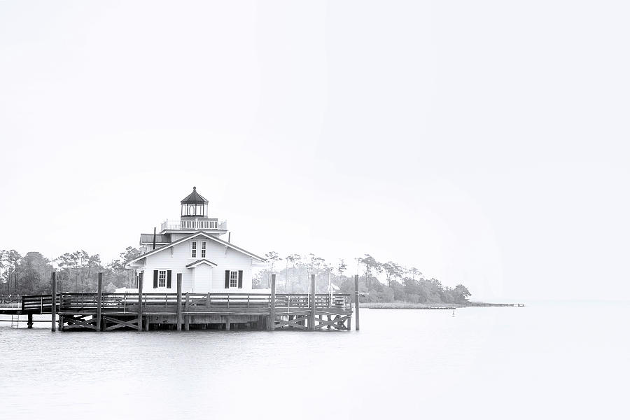 Roanoke Marshes Lighthouse Photograph by Andrew Soundarajan