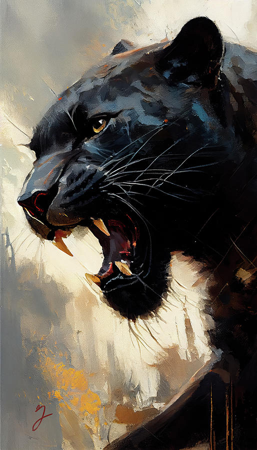 Roar of Thunder Painting by Greg Collins