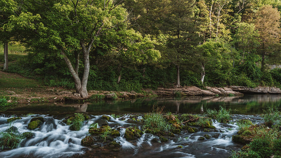 Roaring River Rapids Panorama Photograph by Bella B Photography - Fine ...