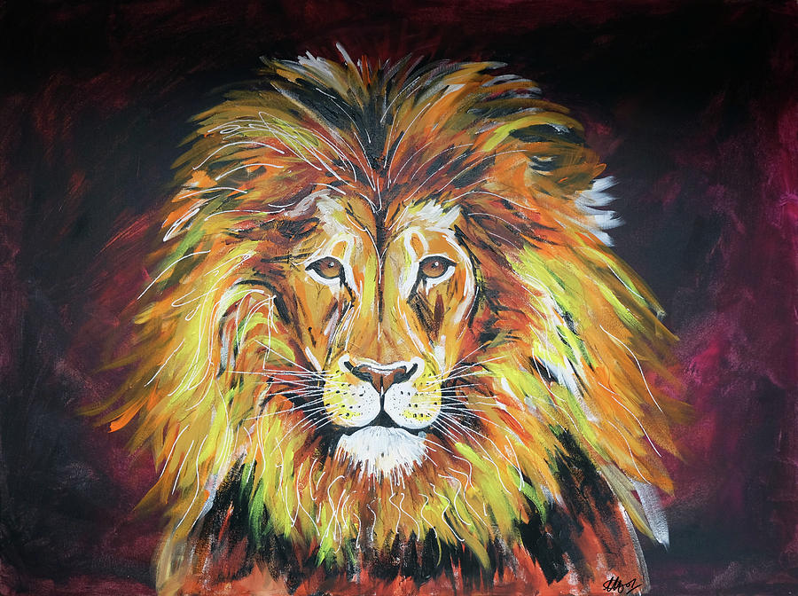 Roary Painting by Laura Hol Art