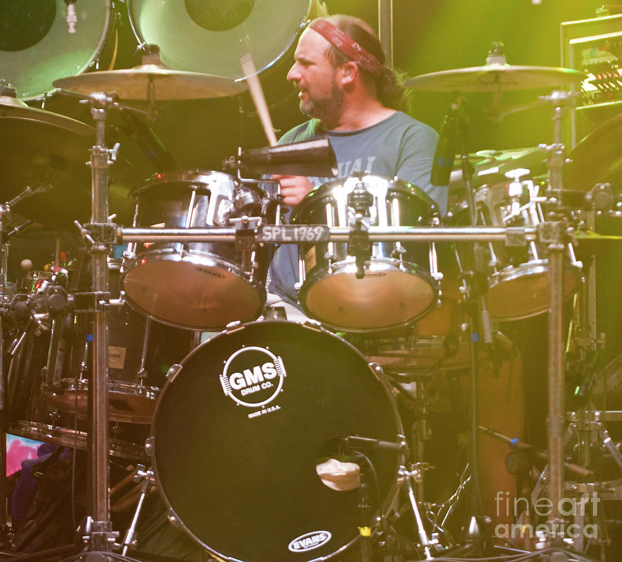 Rob Koritz with Dark Star Orchestra at Gathering of the Vibes Photograph by David Oppenheimer
