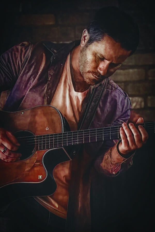 Musician Photograph - Rob Oliver - 6 by Pete Federico Musician Photograph - Rob Oliver - 6 by Pete Federico