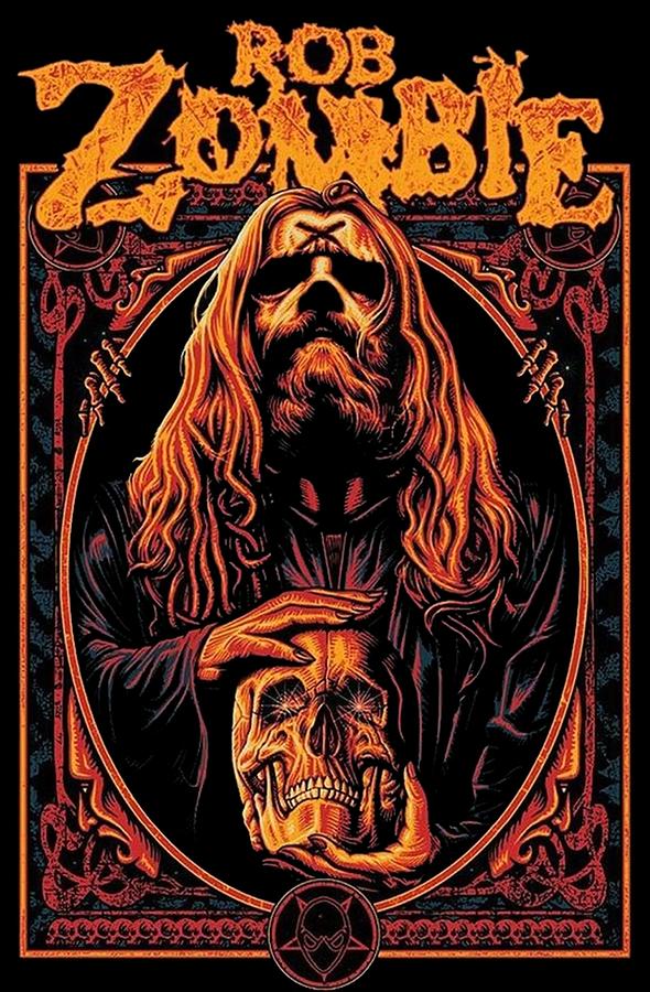 Rob Zombie Best Logo Digital Art By Leonard Pabin