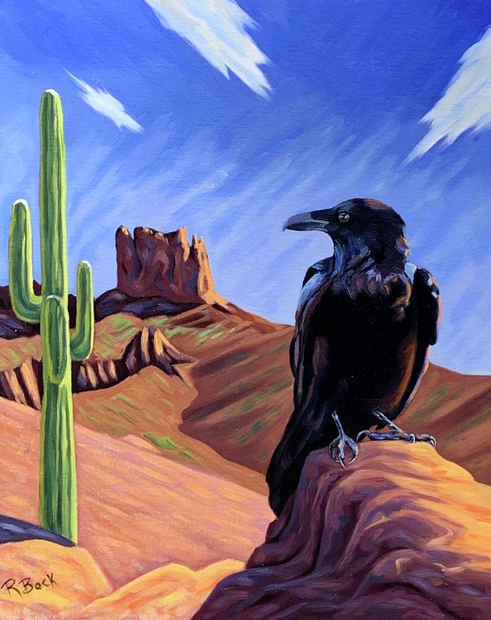 Robbers Rest Painting by Rachel Suzanne Beck