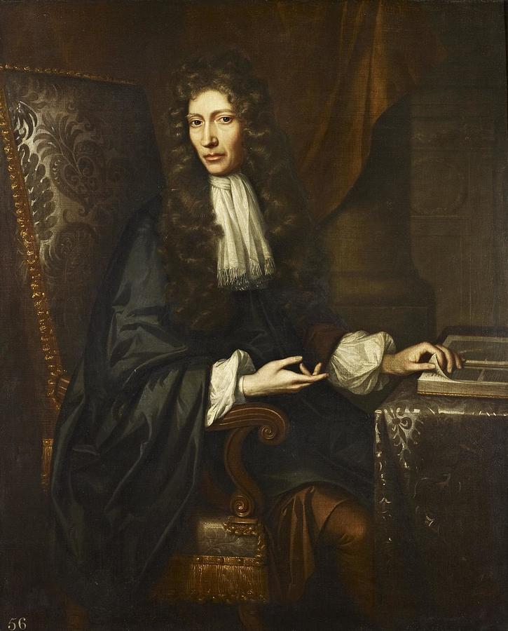 Robert Boyle 1627-1691 Painting by Johann Kerseboom - Fine Art America