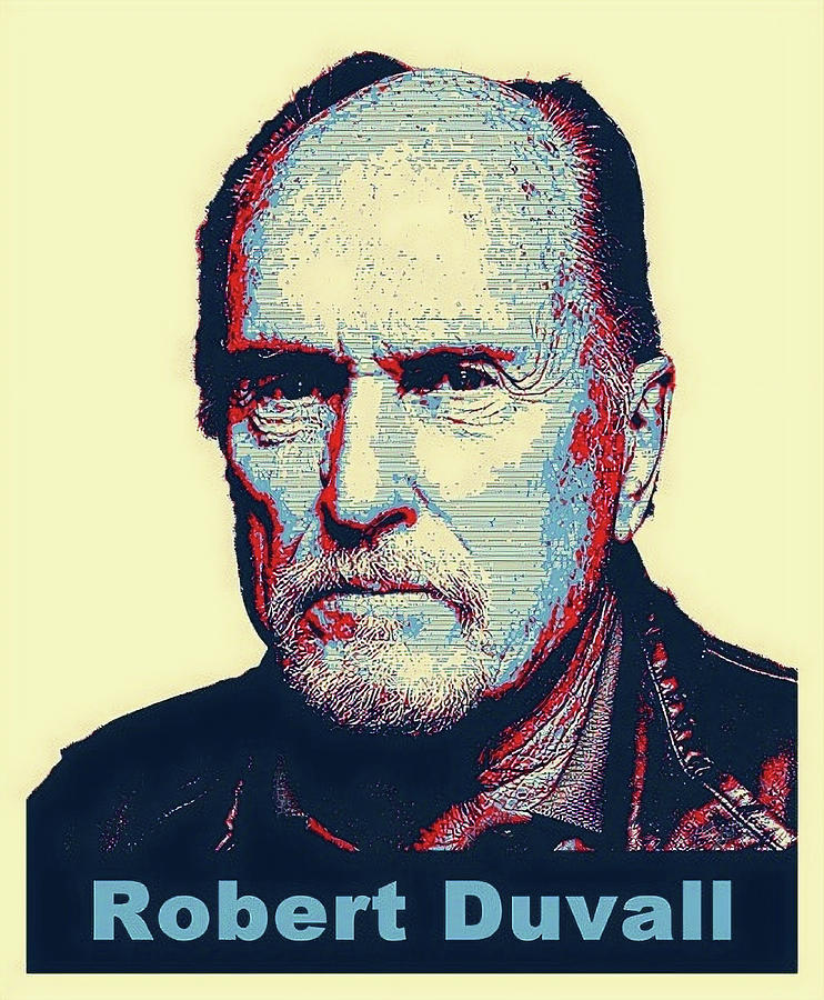 Robert Duvall Actor Digital Art by Bob Smerecki Pixels