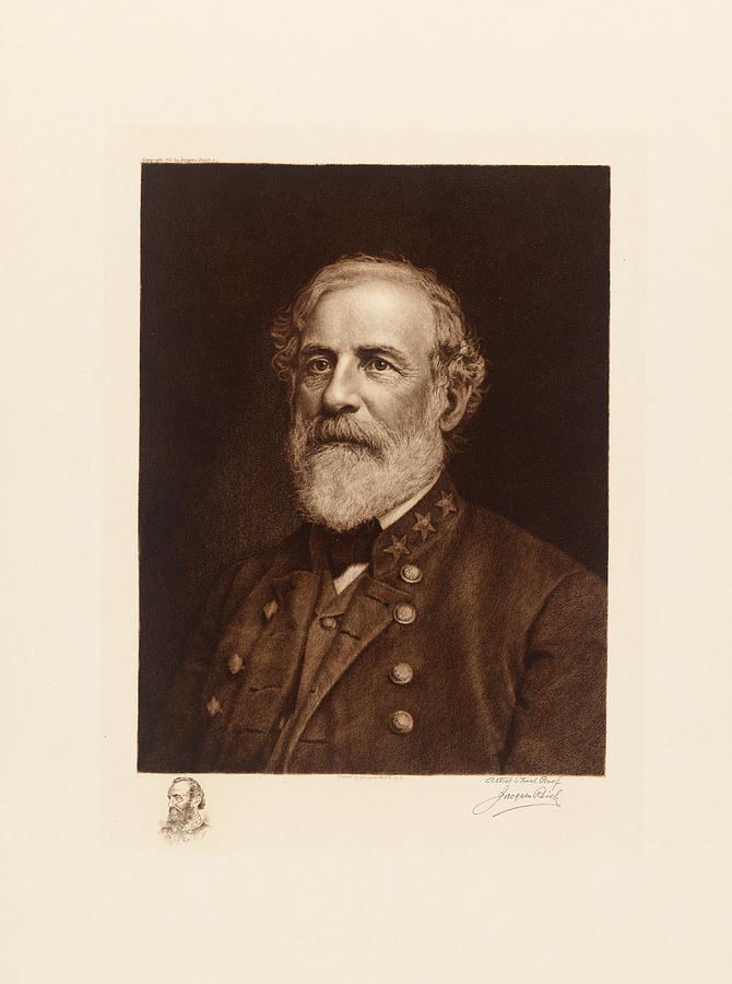 Robert E Lee Drawing by Jacques Reich - Pixels