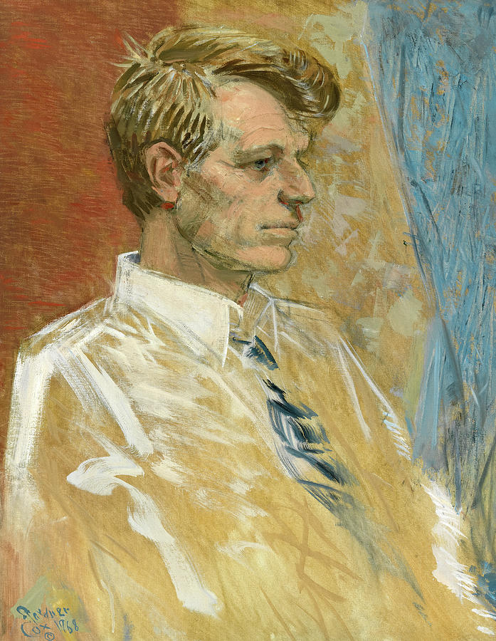 John F Kennedy Painting - Robert Francis Kennedy by Gardner Cox