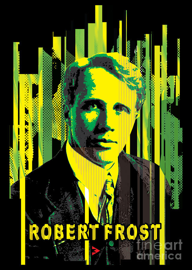 Robert Frost Digital Art by Zoran Maslic